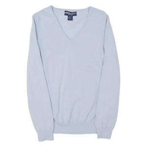 Jersey GANT Niñas Azul Cuello en V Tejido Apretado Lana L - Imagen 1 de 6