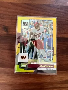 2022 Panini Donruss Gold Premium Stock Logan Thomas - Picture 1 of 1