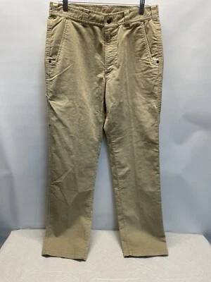 Calça de veludo masculina EXOFFICIO bronzeada clara utilitária tamanho 32 LN-Cond - Imagem 1 de 4