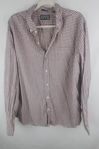 RYE by Hawker Rye Herren XL kariertes Hemd mit Knopfleiste Freizeit Langarm - Bild 1 von 6