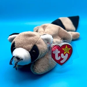 TY Beanie Baby - RINGO the Raccoon (8 inch) - Picture 1 of 1