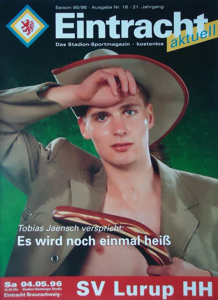 Programm 1995/96 Eintracht Braunschweig - SV Lurup HH - Bild 1 von 1