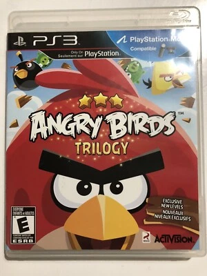 Angry Birds Trilogy (Sony PlayStation 3, 2012) Complete  W/ Manual, CIB! - Image 1 of 4