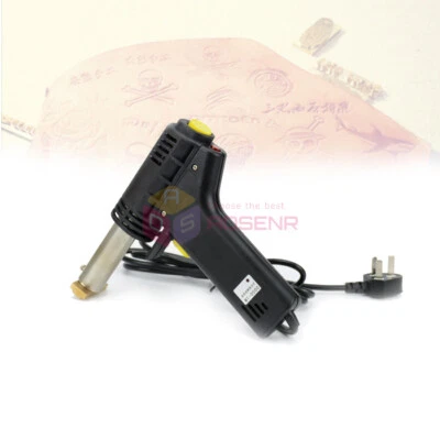 220V Handheld Leather Bronzing Embossing Machine Hot Foil Stamp LOGO Branding - Image 1 of 4