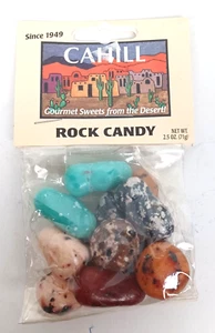 Vintage Cahill Rock Candy Package Rocks NOS Unopened 2.5 oz - Picture 1 of 5