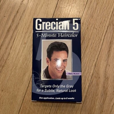 Grecian 5 Haircolor – Real Black GH45 HTF RARE - Image 1 of 2