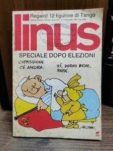 Linus 7 (292) Luglio 1989 12 figurine Tango L19 ^ - Imagen 1 de 3