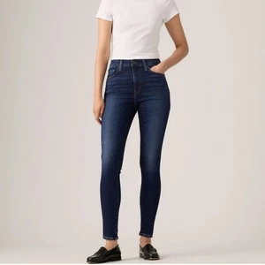 Levi's 720 High Rise Super Skinny Blue Denim Größe 30 Damen - Bild 1 von 10