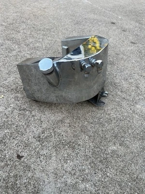 Chrome Horse Shoe Oil Tank - Rigid - Image 1 of 4