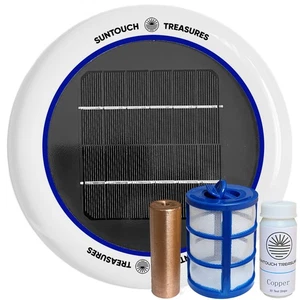 NEW - Solar Pool Maid Mineral System – Solar-Powered Floating Pool Ionizer - Picture 1 of 12