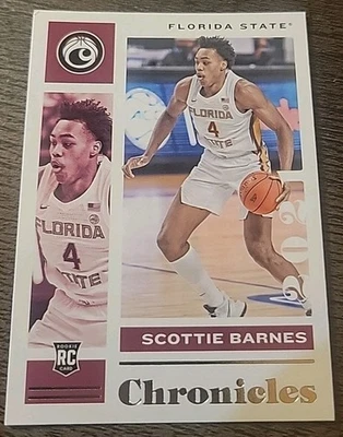 2021-22 Panini Chronicles Draft Picks - Scottie Barnes #7 (RC) - Image 1 of 2