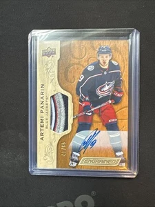 2023-24 UD Engrained Update 2018-19 Jersey Auto Patch Artemi Panarin /65 #13 - Picture 1 of 2