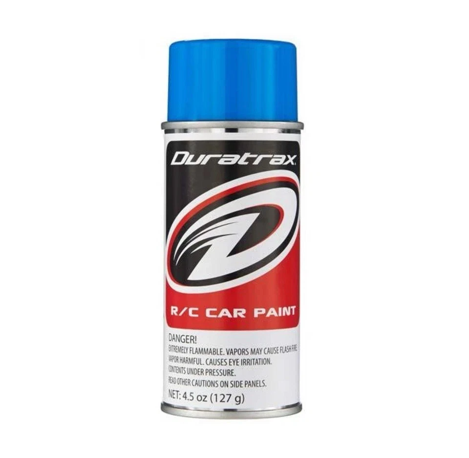 Camiones/coches de radiocontrol Duratrax PC282 spray de pintura de policarbonato azul fluorescente 4,5 oz Foto 1 de 1