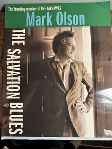 MARK OLSON The Jayhawks original concert poster Salvation Blues 20 x 16” - Picture 1 of 4