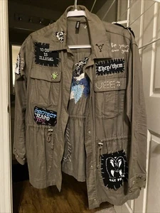 Battle Jacket, Trench Coat, Punk, Anti-capitalism, Queer - Picture 1 of 5