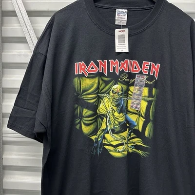 Camiseta vintage Iron Maiden Piece Of Mind 2005 Y2K Deadstock para hombre XXL metal Foto 1 de 4