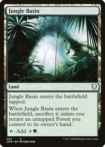 1x Jungle Basin - NM- Commander Legends - SPARROW MAGIC - Picture 1 of 1