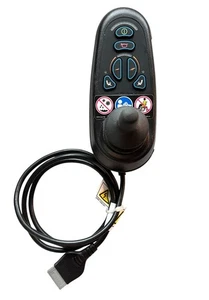 PG Drives VR 6 Button Joystick Controller D50680 Power Wheelchair EUC - Picture 1 of 6