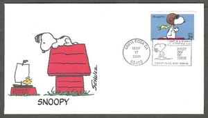 3507 Fleetwood FDC - Snoopy - Picture 1 of 2