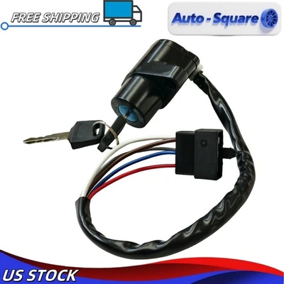Ignition Key Switch For Kawasaki Vulcan 500 EN500 LTD 1990-2009 227005-1204 US Foto 1 de 4
