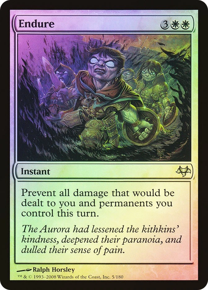 MTG FOIL Endure  - Eventide #005 - Image 1 of 1