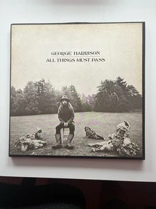 George Harrison 3 LP All Things Must Pass Apple ORIG. NM-MINT - Picture 1 of 3