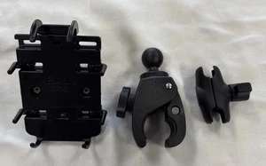 RAM Mounts Quick-Grip XL Phone Holder w/Short Arm & Tough Claw - FREE Ship! - Picture 1 of 9
