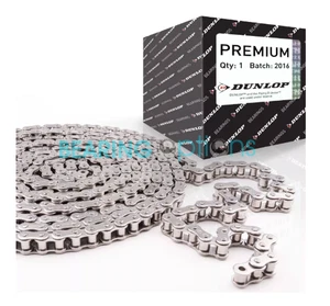 05B-1 - 20B-1 Dunlop Edelstahl Simplex Antriebsrollenkette - Größe wählbar - Bild 1 von 6