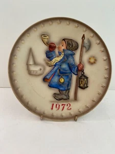 M.J. Hummel 1972 Second Annual Plate Original Box Hum 265 no Box - Picture 1 of 3