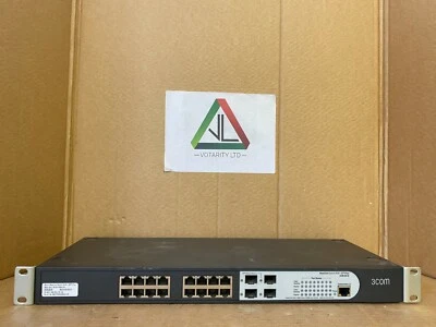 3Com 3CBLSG16 with Brackets 3Com 2916-SFP Plus Switch 16-Port Switch (Inc VAT) - Image 1 of 4