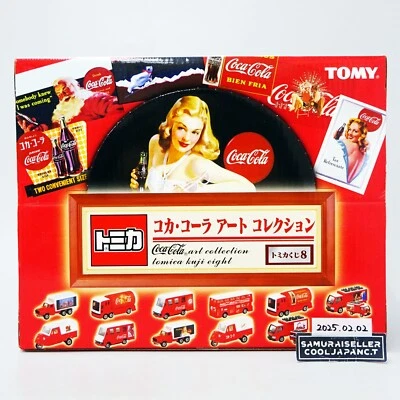 Tomica Kuji VIII Coca-Cola Art Collection BOX Minicar Japan Import NEW - Image 1 of 4