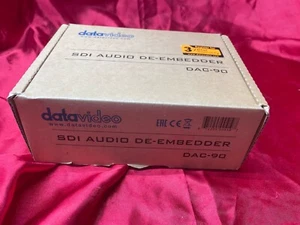 DATAVIDEO SDI AUDIO DE-EMBEDDER DAC-90 /SPEDIZIONE GRATUITA - Foto 1 di 5