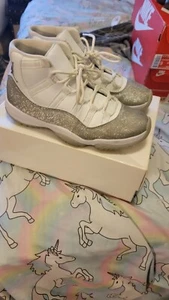 Nike Air Jordan 11 Retro White Metallic Silver (AR0715-100) Sz.8.5W - Picture 1 of 8