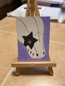 ACEO original art card ATC set paintings KISS band #7 - Picture 1 of 1