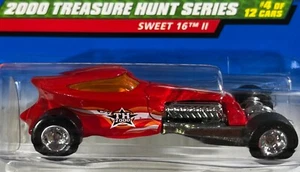 HOT WHEELS TREASURE HUNT SWEET 16 II REAL RIDERS REAL RUBBER TIRES 2000 - Picture 1 of 7