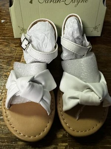 ARCO KARA Sarah Jayne. Sandalias BLANCAS para niña juvenil. TALLA 10M. Nuevo en caja - Imagen 1 de 6