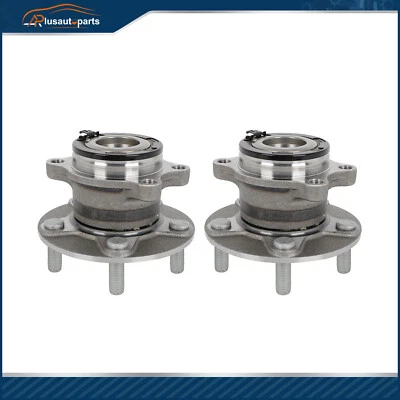Pair Rear Wheel Bearing Hub Fits 2014-2017 2018 2019 Mitsubishi Outlander AWD Foto 1 de 4