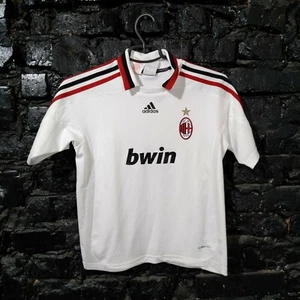 AC Milan Away football shirt 2009 - 2010 Adidas E84189 Young Size 9-10 Yrs - Picture 1 of 11