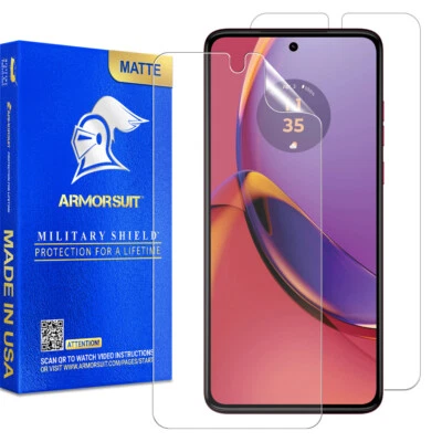 Armorsuit MilitaryShield Motorola Moto G Play 2024 Screen Protector Made in USA - Image 1 of 4
