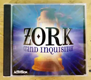 Zork Grand Inquisitor Activision PC 2 CD-ROM Adventure Double Jewel Case 1997 - Picture 1 of 5