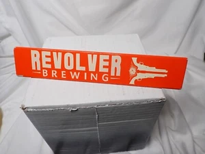 Hard to find - Revolver Brewing Orange Beer Brew Tap Handle 9" length - Picture 1 of 4