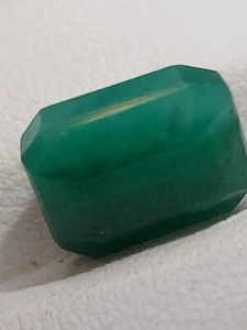 Rich green emerald gemstone - faceted natural Beryl 3.35 CTS - Picture 1 of 12
