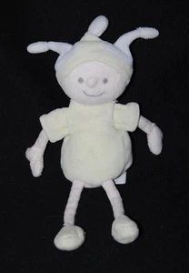 Peluche doudou lutin JOLLYBABY Priscilla Larsen vert bleu grelot 25 cm BE - Picture 1 of 1