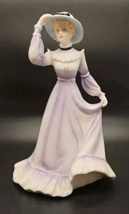 Francesca Kunst China Dame Figur Jessica P Ansell 1985 8" 20,5 cm groß - Bild 1 von 6