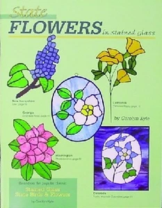 Libro de patrones de vidrieras - FLORES DE ESTADO EN S.G. - Imagen 1 de 1