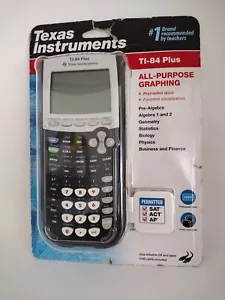 TI 84 Plus All Purpose Graphing Calculator Texas Instruments - Brand New - Picture 1 of 7