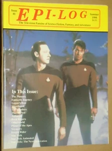 Epi-Log Magazine #1 Summer 1990 Star Trek TNG  - Picture 1 of 2