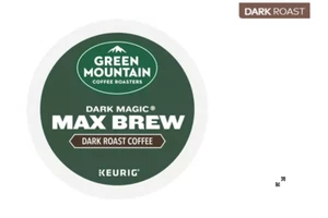 🆕☕ Green Mountain MAXX BREW Dark Magic Dark Roast Keurig K-cup Coffee - Imagen 1 de 2