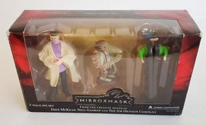 Mirrormask 3 Stück PVC Set Figuren Dave McKean Neil Gaiman Jim Henson Open Box - Bild 1 von 4
