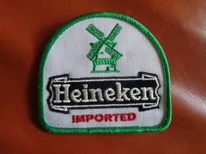 VINTAGE HEINEKEN IMPORTIERTER BIERAUFNÄHER - NEU - Bild 1 von 2